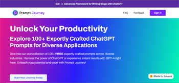 promptjourney.aiboat.io | Unlock Your Productivity