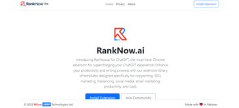ranknow.ai | Curated Prompt Templates for ChatGPT