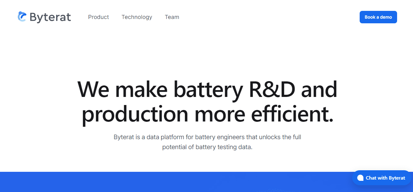 byterat.io | We make battery R&D and production more efficient.
