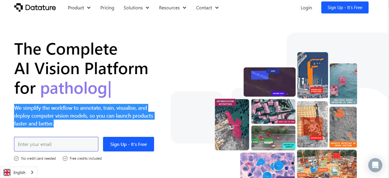datature.io | We simplify the workflow to annotate, train, visualise, and deploy computer vision models, so you can launch products faster and better.