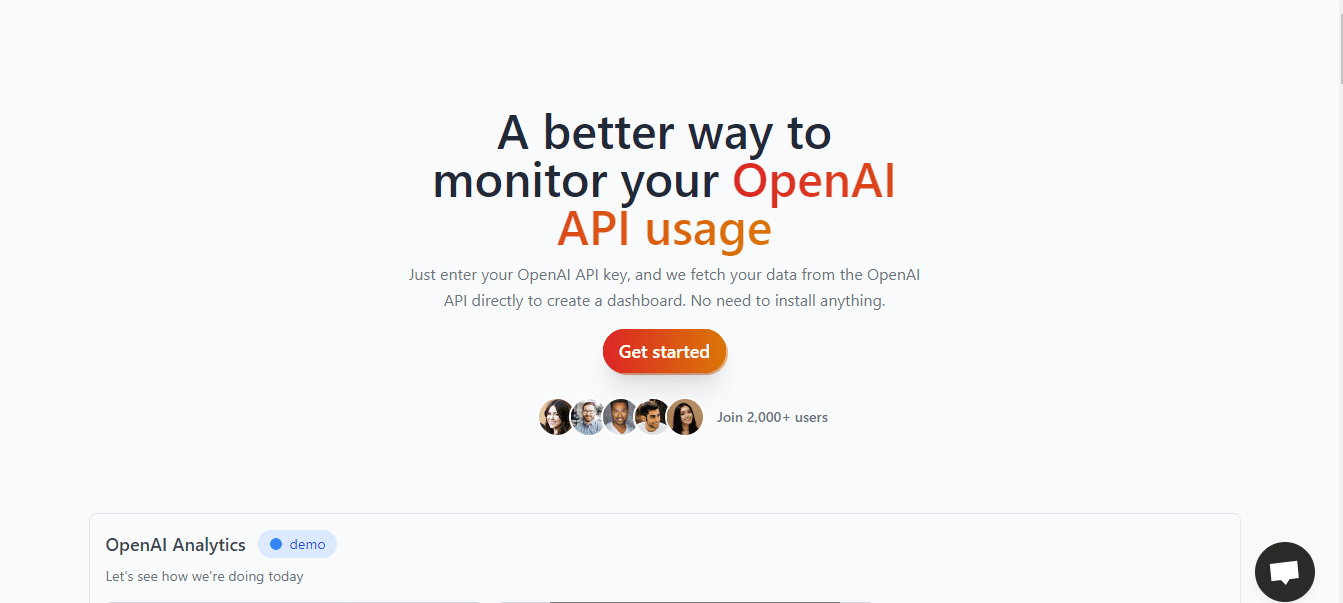 llm.report | Just enter your OpenAI API key, and we fetch your data from the OpenAI API directly to create a dashboard. No need to install anything.