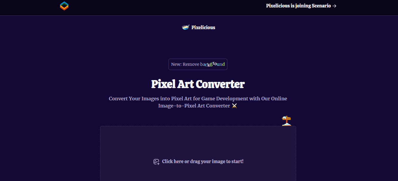 pixelicious.xyz | Pixel Art Converter
