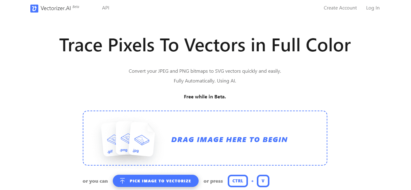 vectorizer.ai | Trace Pixels To Vectors in Full Color