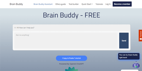 brain-buddy.com | Get Personalised Tutoring with Brain Buddys AI Technology