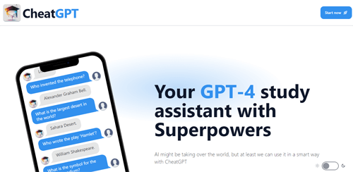 cheatgpt.app | Your GPT-4 study assistant with Superpowers