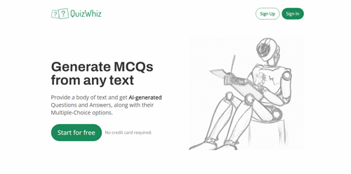 www.quizwhiz.ai | Generate MCQs from any text