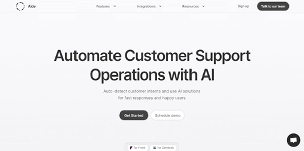 aide.app | Automate Customer Support Operations with AI