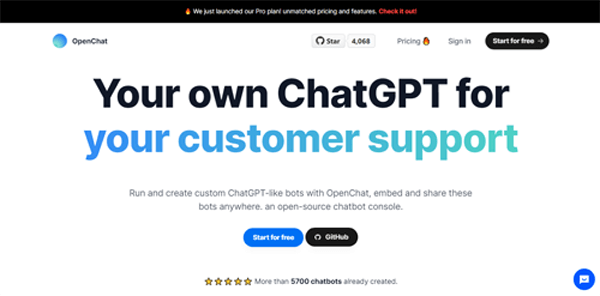openchat.so | Your own ChatGPT for internal knowledge