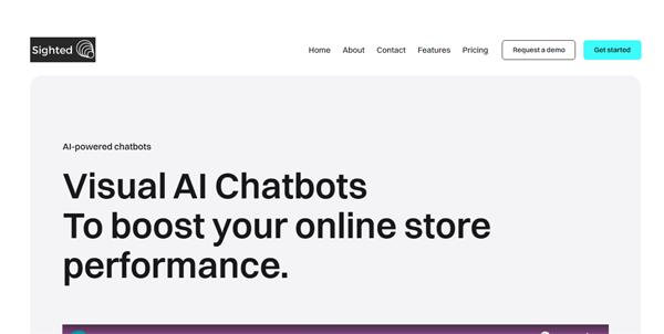 sighted.webflow.io | AI-powered chatbots